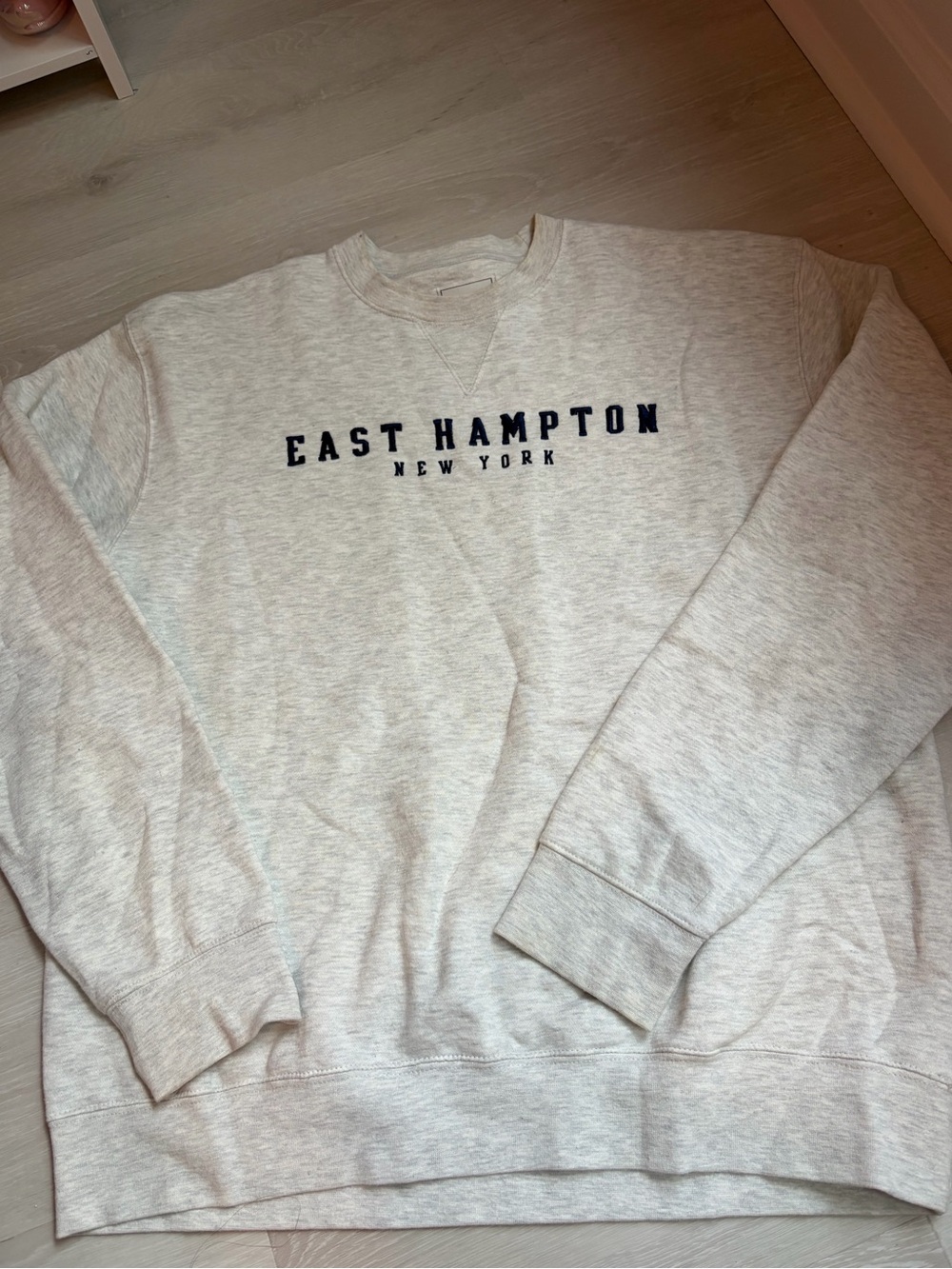 Gear For Sports East Hampton New York Crewneck Sweatshirt - Heather Light Gray